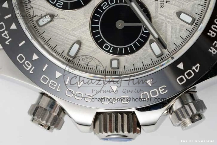 Good Copy Rolex Watches Oysterflex 116519 on 1:1 Best Edition Strap 2269 Rubber ZeroBulk SA Daytona Dial QF Meteorite 0116